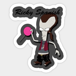 Ricky Spanish Sticker